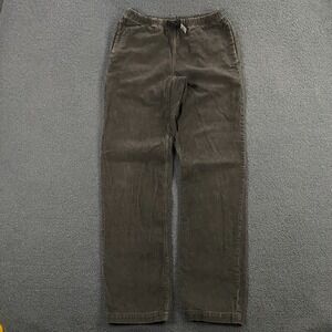 Gramicci Pants Mens Small Corduroy Vintage G Series Belt Elastic Waist Climbing
